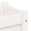 vidaXL Fioriera bianca 90x31x31 cm in legno di pino Anteprima dell’immagine prodotto 9