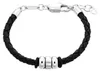 s.Oliver Kids Boys Armband 2035804 Leder schwarz mit Produktbild-Vorschau 1