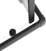 vidaXL Duschkabine mit Streifen ESG 80x80x180 cm Schwarz Produktbild-Vorschau 7