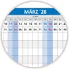 Urlaubsplaner Personalplaner 2026 + 2027 DIN B1 Format Produktbild-Vorschau 9