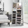 COSTWAY Armoire à bijoux avec LED, armoire à glace avec Voir les images du produit 2