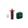 A cordless impact drill set with accessories and a case. Produktbild-Vorschau
