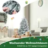Árbol de Navidad artificial de 135 cm con luces LED Vista previa de la imagen del producto 3