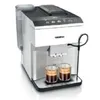 A Siemens coffee machine is shown making two espressos into clear glasses. Náhled obrázku produktu