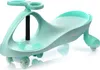 A mint-colored ride-on toy car for children, shown from a side-diagonal angle on a white background. Produktbild-Vorschau