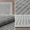 Outdoor Teppich GIZA Grau 160 x 160 cm Rund Produktbild-Vorschau 3