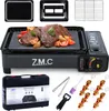 ZMC 2-in-1 Gaskocher + Gasgrill 2,2KW, inkl. Zubehör, Produktbild-Vorschau 1