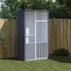 vidaXL Voliéra antracit 115x78x200 cm Pozinkovaná oceľ Náhľad obrázku produktu 1