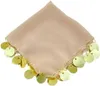 10x Beige Luxus Halay Mendili groß 30x30 cm Tanztücher Produktbild-Vorschau 1