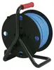 Počasí odolný prodluž. kabel na bubnu 50 m / 4 zásuvky / modrý / PVC / 230 V / 1,5 mm2 Anteprima dell’immagine prodotto