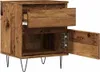 vidaXL Nachttische 2 Stk. Altholz-Optik 40x35x50 cm Produktbild-Vorschau 4