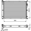 VALEO 701543 Kühler Wasserkühler Motorkühler für VW Produktbild-Vorschau 2