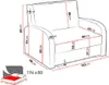MIRJAN24 Schlafsofa Viva Soft I, Stilvoll Polstersofa, Produktbild-Vorschau 9