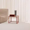 sweeek - Satztische aus Metall und geriffeltem Glas - Produktbild-Vorschau 3