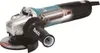 A cutaway view of an angle grinder, showing its internal motor components. Voir les images du produit