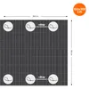 ECD Germany PVC rohož pro ochranu soukromí 100x600 cm, Náhled obrázku produktu 7