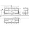 Villeroy & Boch F982GNHG Waschbeckenunterschrank Finion F98 Produktbild-Vorschau 3