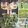 Tragbarer Outdoor Weintisch aus Holz mit Weinglashalter Produktbild-Vorschau 5