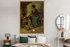 MuchoWow® Poster Bäuerin beim Kochen am Kamin - Vincent van Produktbild-Vorschau 4