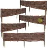 Weide Garten Palisade 100x20cm Satz von 5 Stück. Weidenzaun Produktbild-Vorschau 1