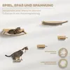 WOOWOOD Katzen Kletterwand Set 5-teilig, 2 Hängematten & 3 Produktbild-Vorschau 5