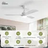 Sofucor Deckenventilator aus Holz, 132 cm, mit Licht und Produktbild-Vorschau 9