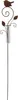Gartenstecker Vögelchen Metall Rost-Design 108cm – Produktbild-Vorschau 1
