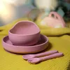 PETITE&MARS Tanier silikónový s prísavkou TAKE&MATCH Dusty Náhľad obrázku produktu 5