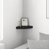 vidaXL Eck-Schweberegal Schwarz 25x25x3,8 cm MDF Produktbild-Vorschau 3