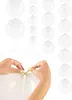 Palloncini con connettore, 28 cm, Pastel Pure White (1 Anteprima dell’immagine prodotto 2
