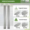 TRUTZHOLM 2 x Auffahrrampen 250 cm Traglast 1000 kg Alu Produktbild-Vorschau 3