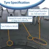30x10.00R14 (255/80R14) ATV-Reifen, 8-lagig, WL09, OBOR Produktbild-Vorschau 6