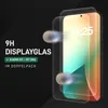 A product image showing two screen protectors for a smartphone, with text overlays describing the product. Produktbild-Vorschau