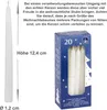 Gies Baumkerzen selbstlöschend 20er Box Weiß Produktbild-Vorschau 4