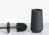 BELIANI Badezimmer Set 4-Teilig Schwarz Kunstharz Modern Produktbild-Vorschau 5