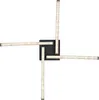 Globo Lighting Deckenleuchte Metall schwarz matt, LED Produktbild-Vorschau 3
