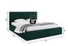 Interbeds HILTON Polsterbett 120x200 cm Grün  mit Produktbild-Vorschau 7