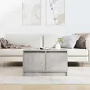 vidaXL Salontafel met lades, betonkleur, 70,5 x 70 x 40 cm Productafbeelding-voorbeeld 3