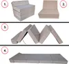 Poltrona materasso pieghevole con poggiatesta 195x70x10 cm Anteprima dell’immagine prodotto 6