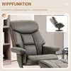 Sillón de relax HOMCOM con reposapiés, sillón de televisión Vista previa de la imagen del producto 5