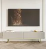 Selsey VELDIO - Armoire TV, Gris beige taupe avec structure Voir les images du produit 1