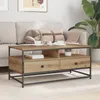 vidaXL Konferenčný stolík Artisan dub 100 x 51 x 45 cm Náhľad obrázku produktu 4