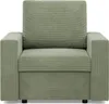 Loungesessel für das Wohnzimmer NEO, Cord - Grün Produktbild-Vorschau 4