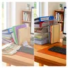 Relaxdays Briefablage, Metall, A4, 4 Fächer, 2 Stehsammler, Produktbild-Vorschau 5