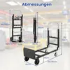 Wózek transportowy COSTWAY 2 w 1 Składany wózek na worki, Podgląd zdjęcia produktu 3