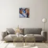 Bilder auf glas - Pferd Tier Bindung - 40x40cm - Glasbilder Produktbild-Vorschau 7