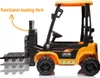 Chariot élévateur JCB pour enfants, voiture électrique 12 V Voir les images du produit 6