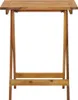 vidaXL Klappbarer Gartentisch 60x60x75 cm Massivholz Akazie Produktbild-Vorschau 9