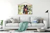 MuchoWow® Textilposter Pferde - Blüte - Frühling - Tiere Produktbild-Vorschau 3