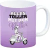 Alles toller mit dem Roller Kaffeebecher in lila mit Produktbild-Vorschau 1